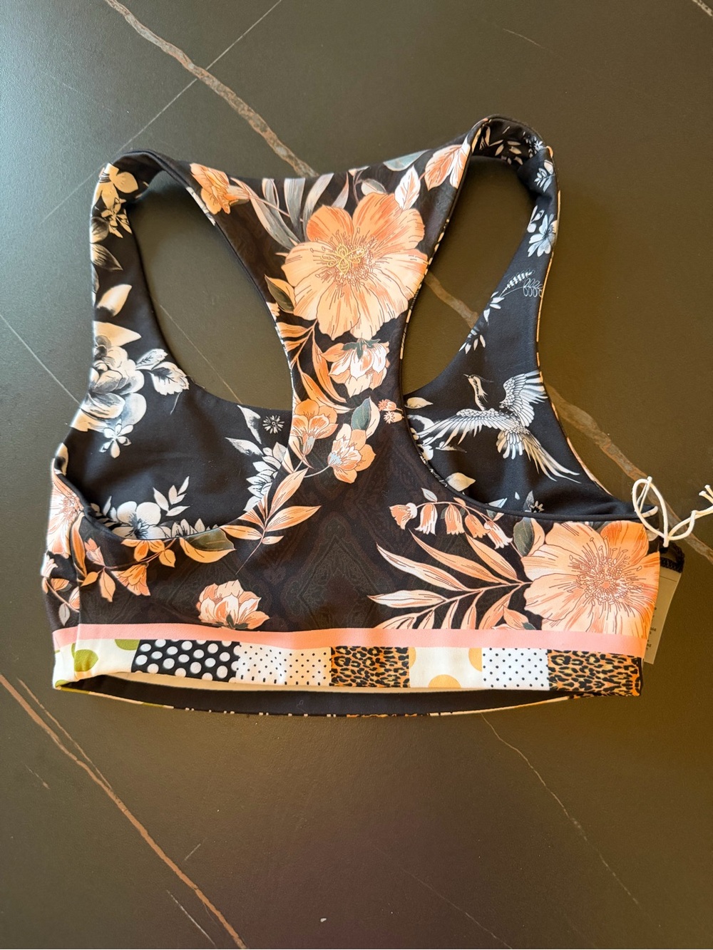 JOHNNY WAS BEE ACTIVE REVERSIBLE SPORTS BRA - Picture 10 of 12